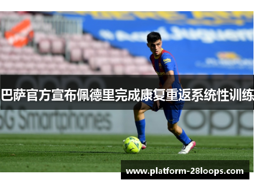 巴萨官方宣布佩德里完成康复重返系统性训练